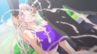 Hentai Deepthroat Cumshot GIF