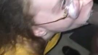 Sloppy Gagging Deepthroat Blowjob BBC GIF