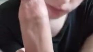Thick Master Deepthroat GIF