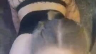 Master/Slave Deepthroat Cum GIF