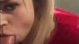 POV Deepthroat Big Dick GIF
